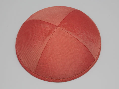 Lux Silk Kippot Orange Red Jessy Judaica