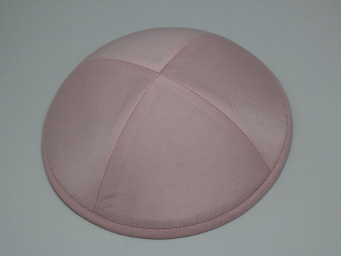 Lux Silk Kippot Pink Jessy Judaica