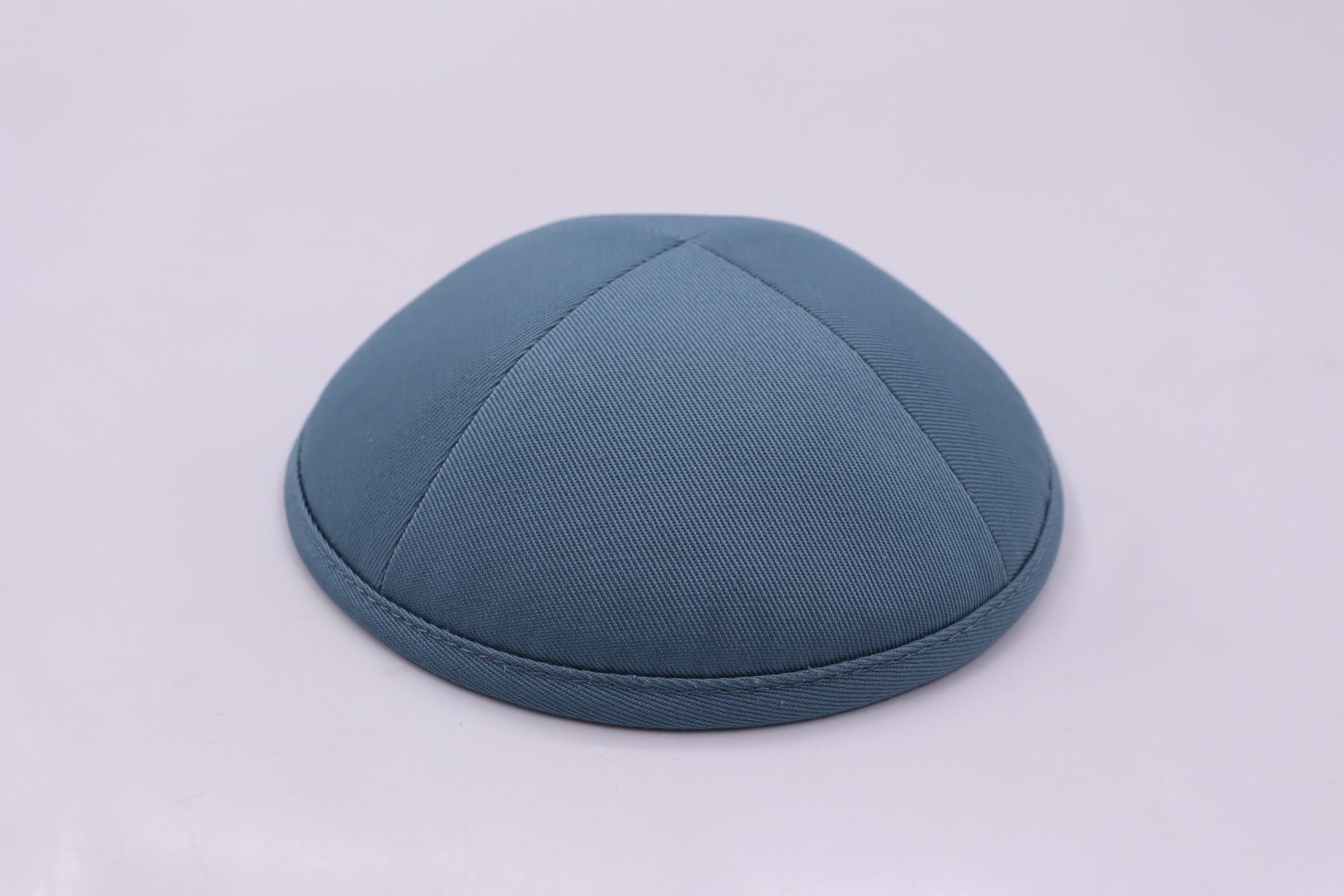 Cotton Kippot Steel Blue Jessy Judaica
