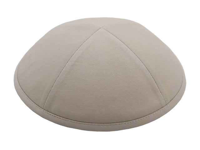 Cotton Kippot Beige CTT-151 Jessy Judaica