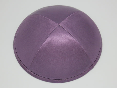 Satin Kippot Purple Jessy Judaica