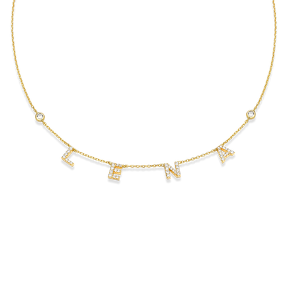Luxe Letter Necklace SS25N004L OPJ Studio