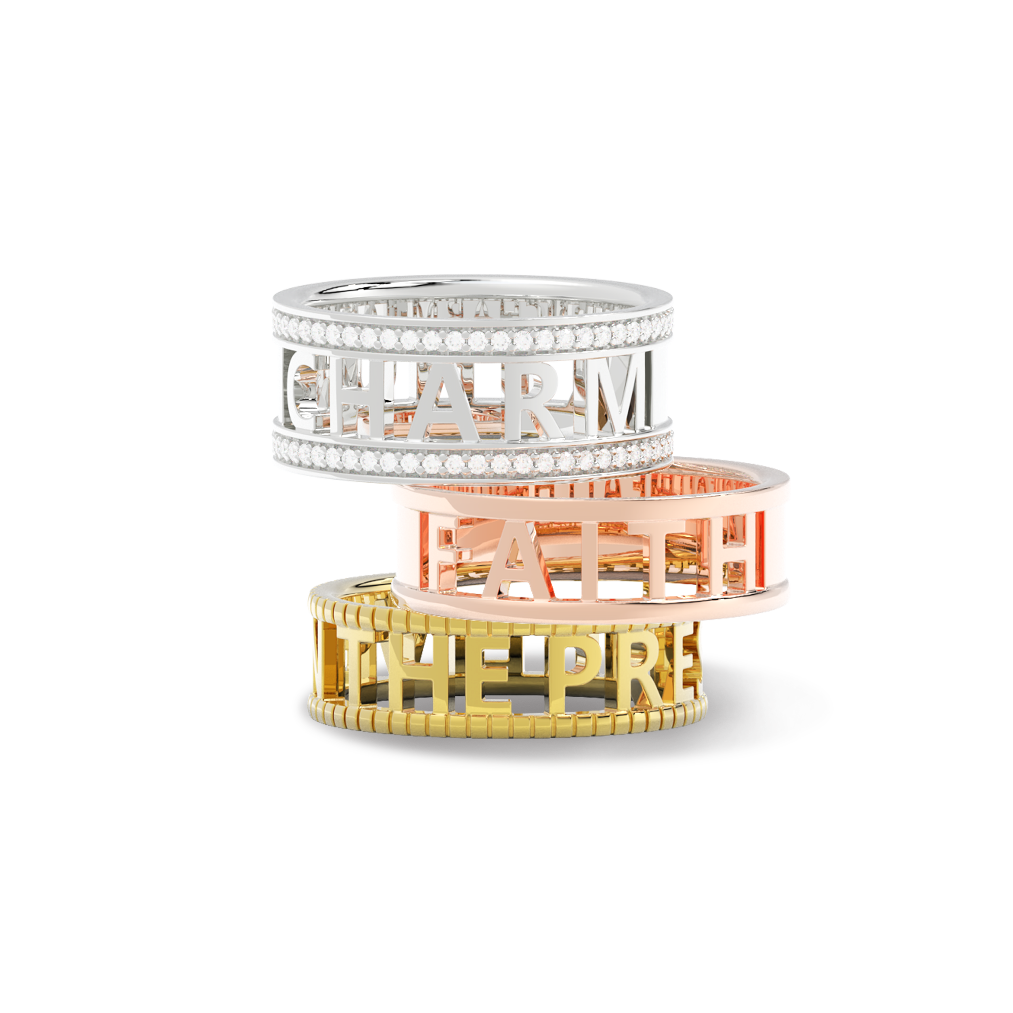 Luxe Customique Signature Ring SR001A