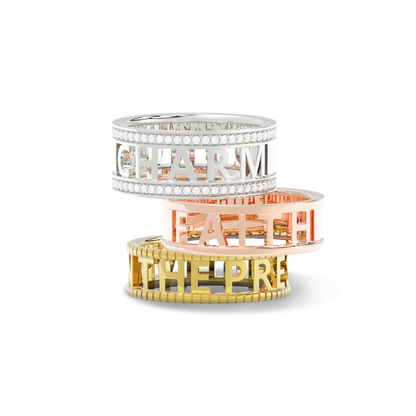 Luxe Customique Signature Ring SR001A