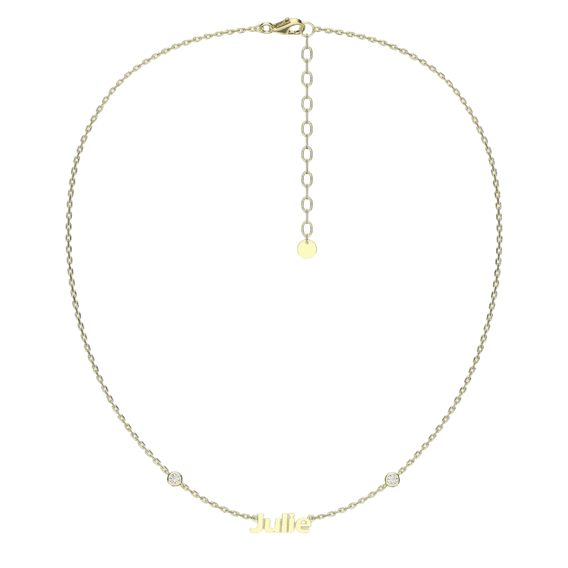 Name Necklace Jessy Judaica