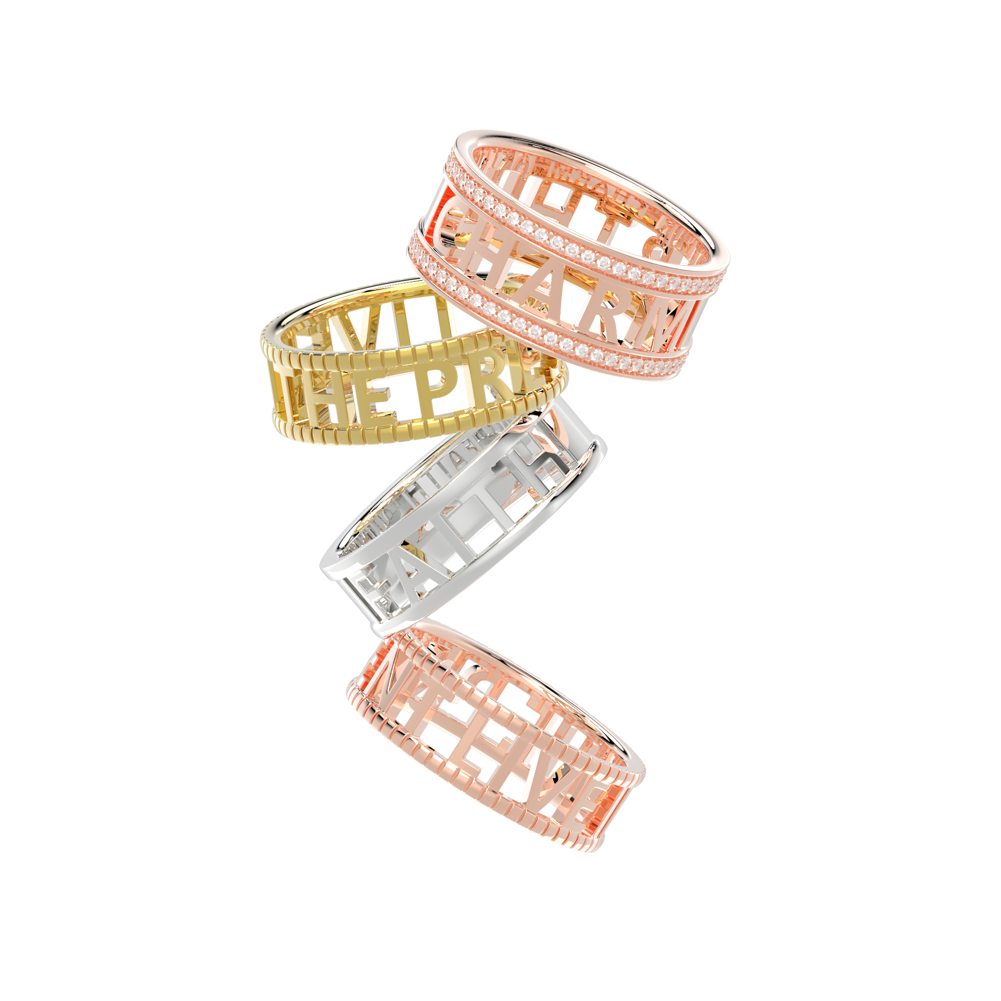 Luxe Customique Signature Ring SR001A