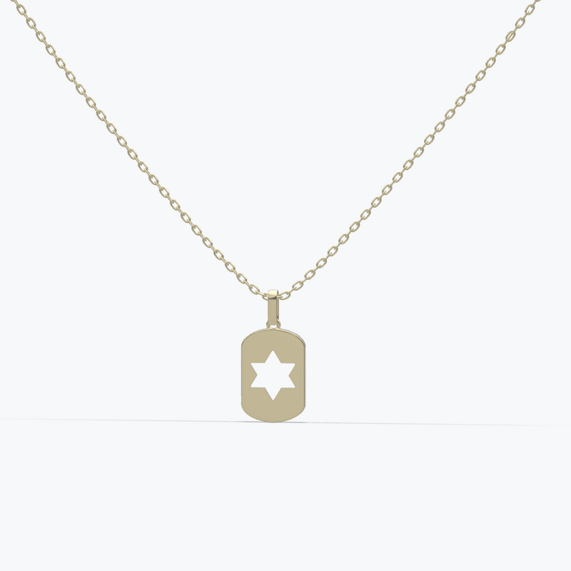 Symbol Cut Necklace Jessy Judaica