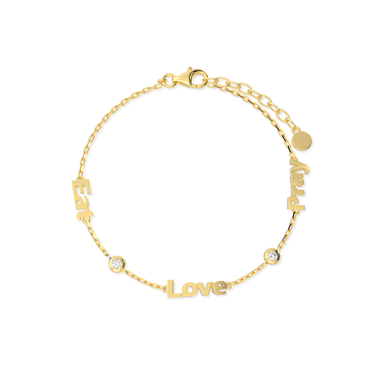 Linked by Love – Name Bracelet Jessy Judaica