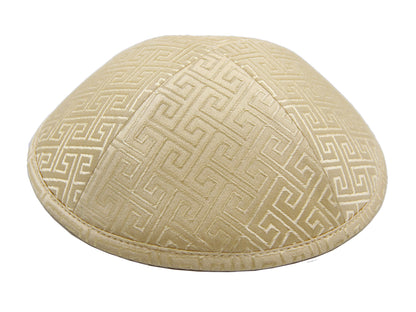 Brocade Kippot Gold Jessy Judaica