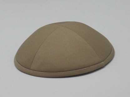 Cotton Kippot Tan Jessy Judaica