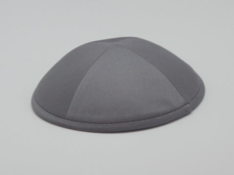 Cotton Kippot Mid Gray Jessy Judaica