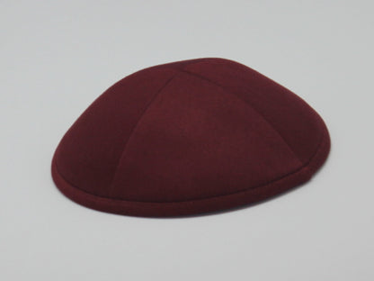 Cotton Kippot Burgundy Jessy Judaica