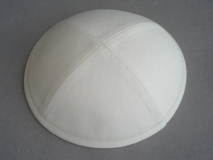 Cotton Kippot Ivory Jessy Judaica