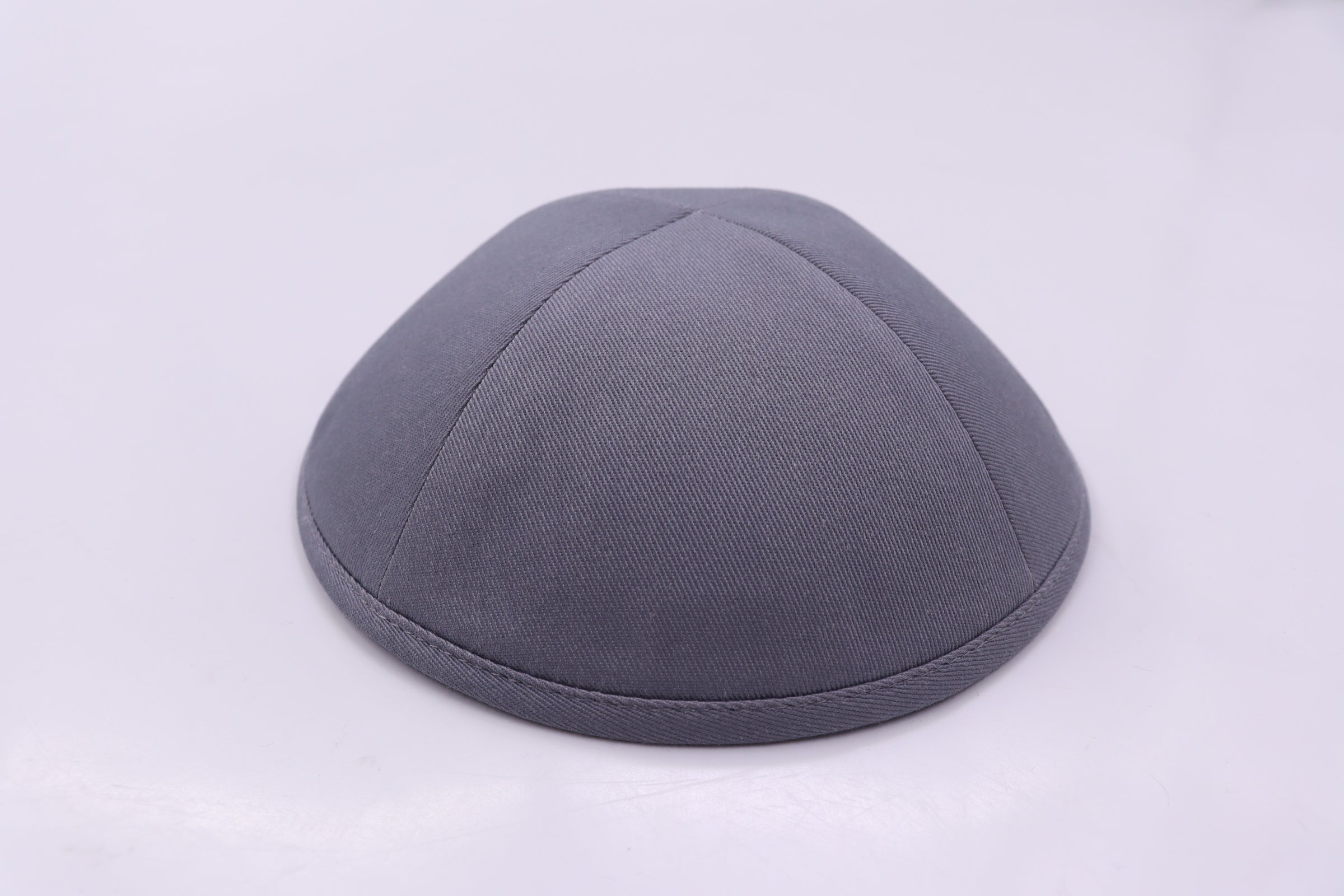 Cotton Kippot Grey Jessy Judaica