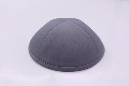 Cotton Kippot Grey Jessy Judaica