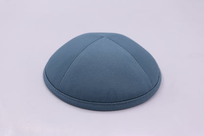 Cotton Kippot Steel Blue Jessy Judaica
