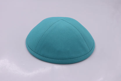 Cotton Kippot Dark Turquoise Jessy Judaica