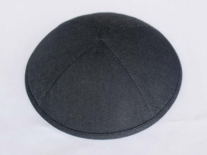 Denim Kippot Black Jessy Judaica