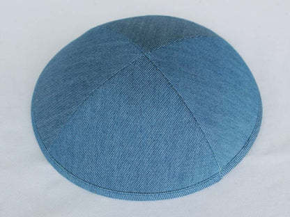 Denim Kippot Light Faded Navy Jessy Judaica