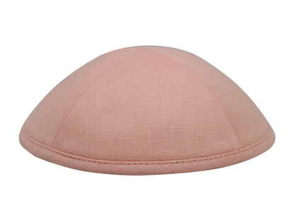 Linen Kippot Rose Jessy Judaica