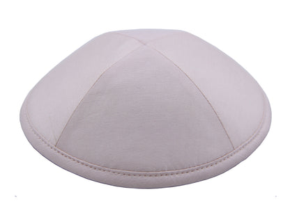 Silk Kippot Pale Chestnut Jessy Judaica