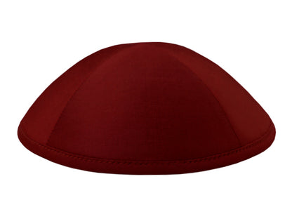 Silk Kippot Burgundy Jessy Judaica