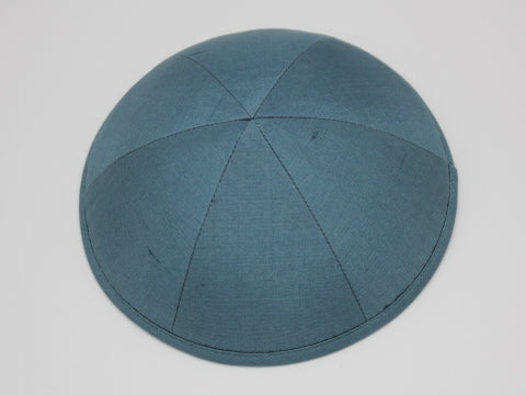 Silk Kippot Payne's Gray Jessy Judaica