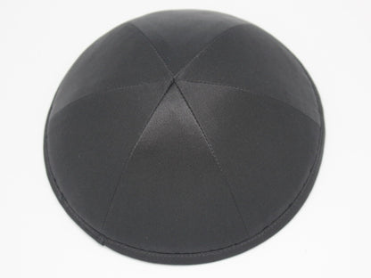 Silk Kippot Black Jessy Judaica