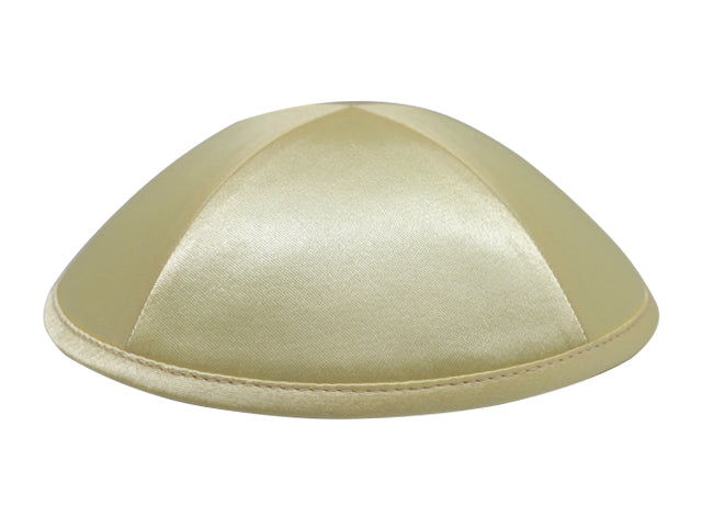 Satin Kippot Buff Jessy Judaica