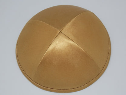 Satin Kippot Gold Jessy Judaica