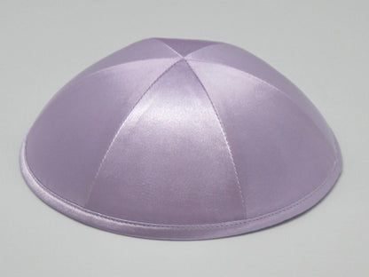 Satin Kippot Lilac Jessy Judaica