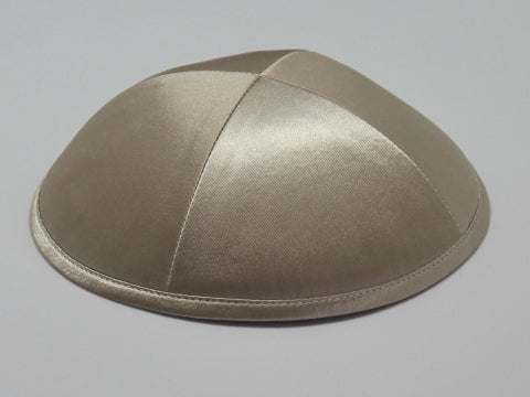 Satin Kippot Ecru Jessy Judaica