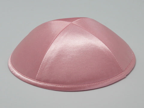 Satin Kippot Pink Jessy Judaica