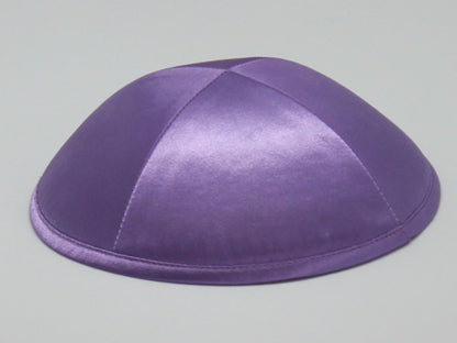 Satin Kippot Violet Blue Jessy Judaica