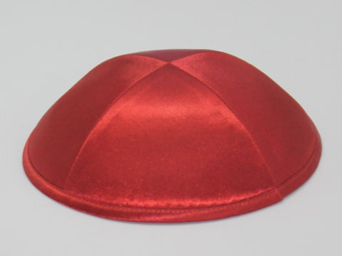 Satin Kippot Brick Jessy Judaica