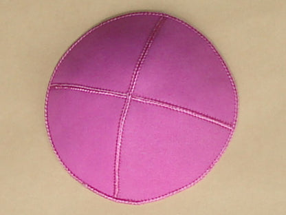 Vegan Suede Kippot-ECO Friendly Lavender Jessy Judaica