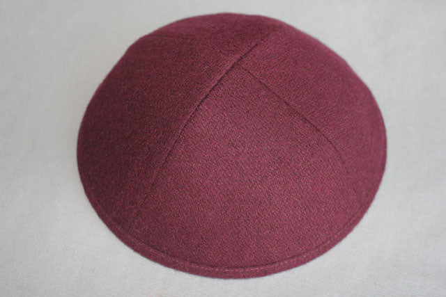 Woolen Kippot Prune Jessy Judaica