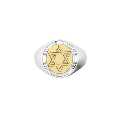 Star of David Relief Ring - Jewish Magen David Emblem Band q9RTc99QqeY8q8bXbRyA OPJ Studio