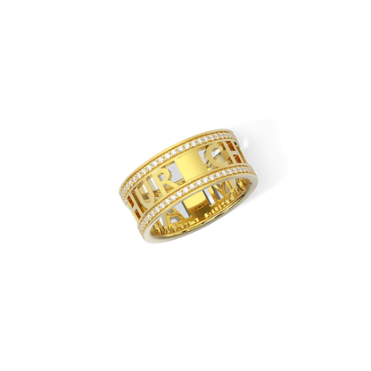 Luxe Customique Signature Ring SR001A