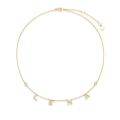 Luxe Letter Necklace SS25N004L OPJ Studio
